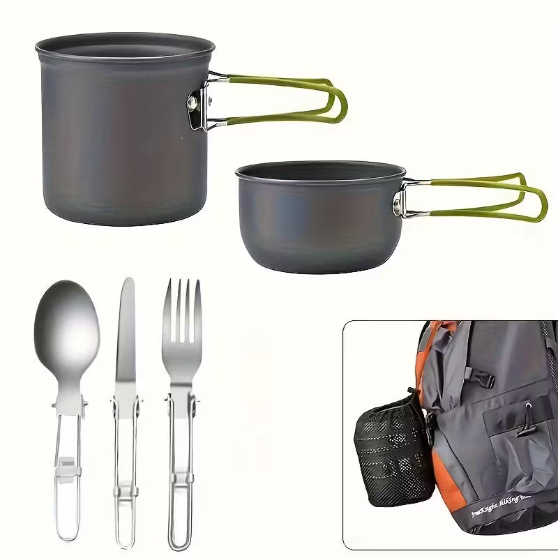 Deluxe Camping Cookware Kit