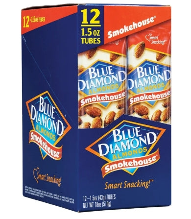 Blue Diamond Almonds, Smokehouse, 1.5 oz, 12-count