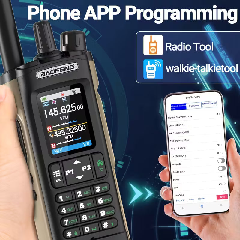 BAOFENG UV-32 10W GPS Ham Radio